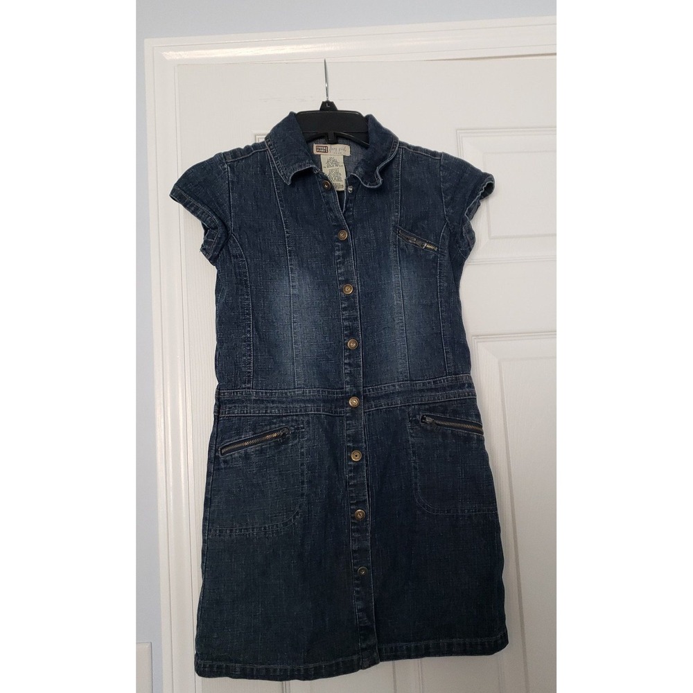Faded Glory Girls Denim‎ Dress Size 10/12